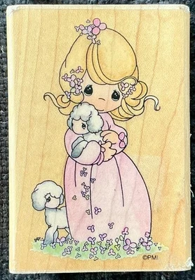 Stampendous Precious Moments MY SHEPARD橡皮图章 — 第 1/2 张图片