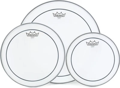 Remo Pinstripe 3-piece Tom Pack - 10"/12"/16" - Coated - Image 1 of 4