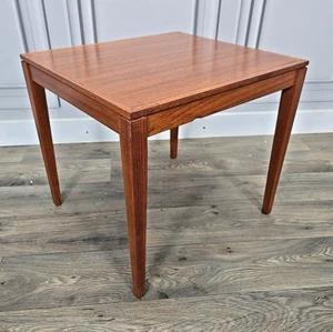 Retro Vintage Mid Century Modern Wooden Teak Side Table Danish Coffee - Picture 1 of 24