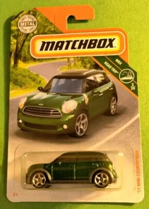 Matchbox MBX Road Trip 5/20 '11 MINI COUNTRYMAN 2019 grün - Bild 1 von 7