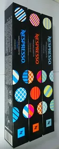 Nespresso 3 Sleeves (Orangette,Snowball &) Limited Coffee Original Line OL,Read - Picture 1 of 6