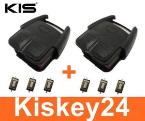2x Key Remote Control Housing for Opel Vectra C Signum+6x Micro Push Button - Picture 1 of 3