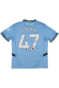 [SIGNED SHIRT] Phil Foden - Manchester City - Certificat Beckett - Picture 1 of 4