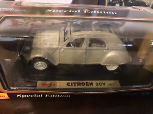 Maisto Citroen 2cv 1952 Model Kit Car - Picture 1 of 10