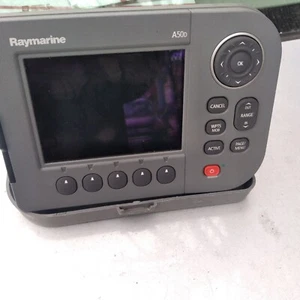 Raymarine A50D 5" Chartplotter/ Fishfinder Multifunction (Untested AS IS Sale) - Picture 1 of 9