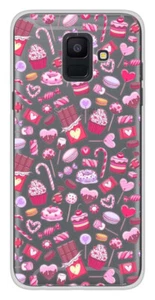 Coque en silicone imprimée compatible Samsung Galaxy A6 2018 Douceur - Photo 1 sur 3