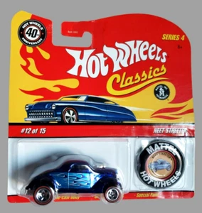2008 Hot Wheels NEET STREETER Spectraflame Dark Blue Classics Series 4 W/ Button - Picture 1 of 16