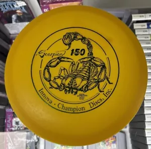 Innova Champions Scorpion 150 class disc Golf Disc lightweight Yellow Green Foil - Picture 1 of 6