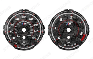 BMW E90 E91 E92 E93 Diesel Version 3 M Sport Custom Forged Carbon Dial Cards - Bild 1 von 1