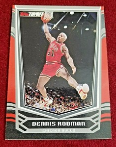 Dennis Rodman Topps Chrome Finest 1988 Fleer Panini Prizm UD Refractor PSA Gold 