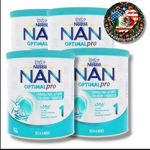 X4 INFANT FORMULA NAN 1 OPTIMAL-PRO 0-6 MONTHS 26.8oz/ 760g  Priority Mail - Picture 1 of 5
