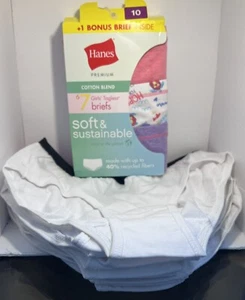 hanes girls 13panties & 7Briefs Size10 (lot Of 20pc) - Picture 1 of 5