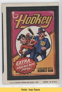 1974 Topps Wacky Packages Series 9 Hookey READ 13sn