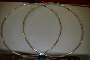 WOLBER SUPER CHAMPION Tubular Rim Set 700c 28'' 36 hole Made in France NOS - Picture 1 of 12