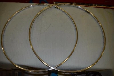 WOLBER SUPER CHAMPION Tubular Rim Set 700c 28'' 36 hole Made in France NOS - Image 1 of 4