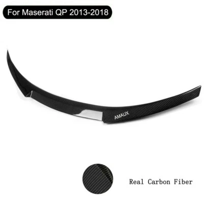 Alerón trasero de fibra de carbono M4 para Maserati Quattroporte 2013-2018 Foto 1 de 4