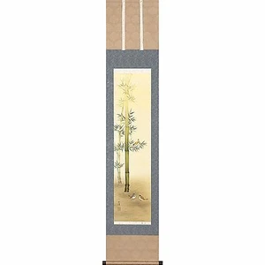 Kakejiku (Japanese Hanging Scroll) Bamboo (D) - with paulownia wood box - Picture 1 of 1