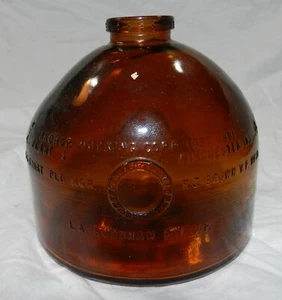 Jarra colmena ámbar Anchor Hocking 1981 vintage - conmemorativa - Imagen 1 de 6