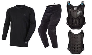 O'Neal 2025 Element Classic Offroad Jersey Pant Chest Protector Combo Black - Picture 1 of 3