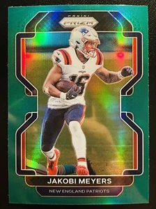 Jakobi Meyers 2021 Panini Prizm Green New England Patriots #95 SP - Picture 1 of 2