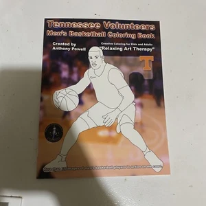 Tennessee Volunteers Mens Basketball COLORING BOOK  2020 NEW - Picture 1 of 8
