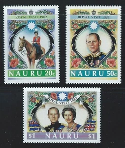 Nauru Sc 257-9 Royal Visit Queen Elizabeth Prince Phillip - Bild 1 von 6