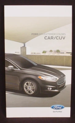 2014 FORD CAR PAINT COLOR CHIP BROCHURE - MUSTANG, TAURUS, FOCUS, ETC. - Image 1 of 2