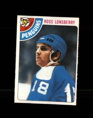 1978 O-Pee-Chee Hockey #186 Ross Lonsberry STARX 6.5 EX/MT+  CS83074 - Image 1 of 2