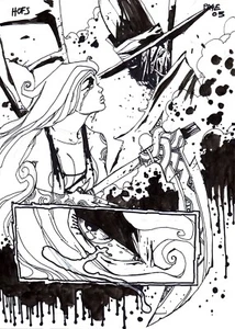 STEFANO CARDOSELLI - Tavola originale Heart of Stone p.3 - Imagen 1 de 1