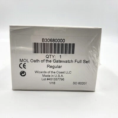 MTG Magic the Gathering Oath of the Gatewatch MOL Complete Full Set Sealed MTGO - Image 1 of 2
