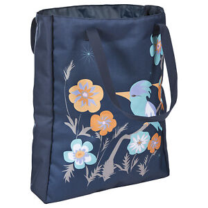 Trespass Julius Shopper Reusable Large Shopping Bag with Flower Design Print