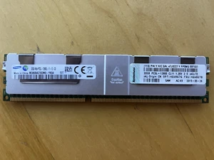 Samsung 32GB PC3L-12800L DDR3 1600MHz 1.35V ECC LR LRDIMM Memory RAM IBM 46W0676 - Picture 1 of 1