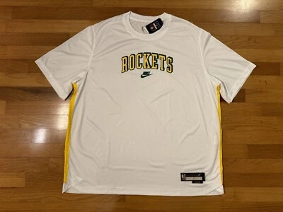 New 3XLT Nike Houston Rockets Classic Edition Shooting Warm Up Team Shirt Men - Image 1 of 4