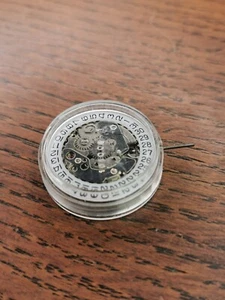 FHF/ST 974 Watch Movement, New Old Stock in Plastic Case, Keeping Time #L711 - Picture 1 of 7