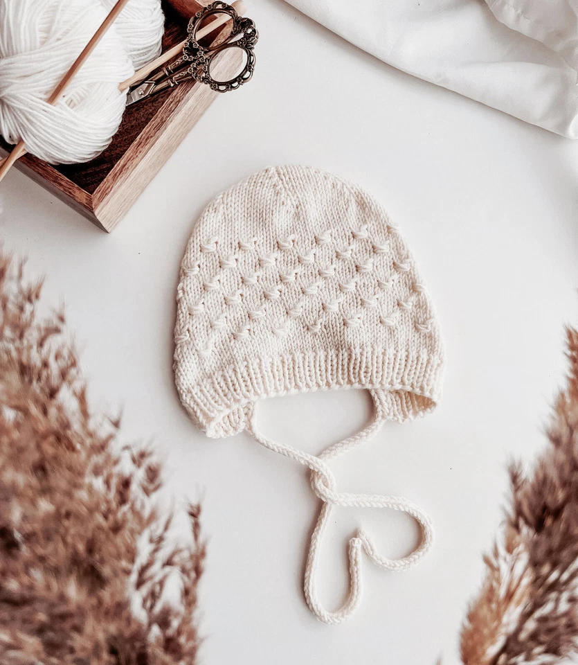 LOLASDESIGN Strickanleitung Babymütze Stricken Mütze Nodo in Deutsch als Download