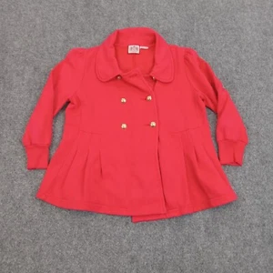 Juicy Couture Coat Womens Size Small Pink Jacket Button Front Pockets Casual - Picture 1 of 7