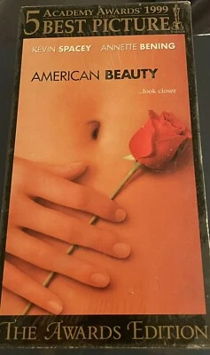 American Beauty (VHS, 2000, 2-Tape Set, Awards Edition) Sealed Foto 1 de 4