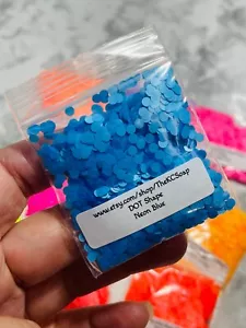 5G Neon Blue 3MM Dot Shape nail acrylic gel craft US Seller - Picture 1 of 3