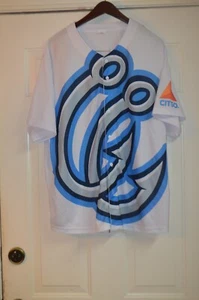 MILB MINOR LEAGUE BASEBALL CORPUS CHRISTI HOOKS AOP SGA JERSEY XL ALL OVER PRINT - Picture 1 of 6