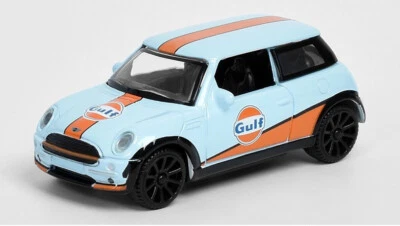 MotorMax 2005 Mini Cooper Gulf Blue 1:43 Scale 4 Inch US IMPORT DUTIES PAID - Image 1 of 3