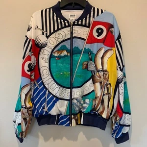 Chaqueta forrada de palos de golf con cremallera deportiva para mujer de colección talla L - Imagen 1 de 6