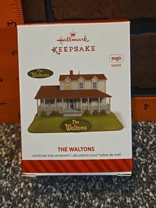 Hallmark The Waltons 2014 Keepsake Christmas Ornament BOX Magic Sound Batteries - Picture 1 of 10