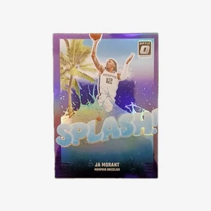 Ja Morant #15 Splash Purple Prizm 2024-25 Panini Donruss Optic Memphis Grizzlies - Picture 1 of 2