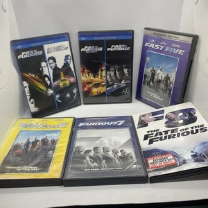 The Fast and the Furious Series 1-8 Lot 2 Fast 2 Furious Tokyo Drift Family Vin - Picture 1 of 24