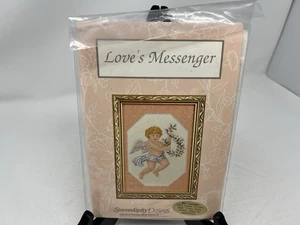 Serendipity Designs  Love's Messenger  Cherub Cross Stitch KL-19 - Picture 1 of 4