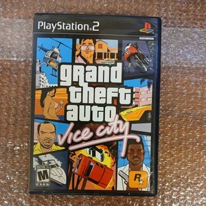 Grand Theft Auto Vice City - Sony Playstation 2 Tested Authentic - Picture 1 of 12
