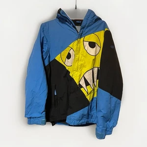 686 Snaggletooth Snowboard Jacket Youth Boys XL Blue Ski Winter Snow Coat - Picture 1 of 7