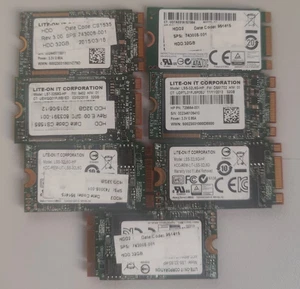 HP SATA SSD 32GB SATA 6G M.2 2230 764074-001 LITE ON - Picture 1 of 1