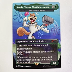 Sandy Cheeks, Martial Astronaut Secret Lair Legends Bikini Bottom MTG Toski - Imagen 1 de 2