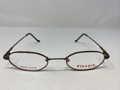 Marco de gafas Capri FLEXURE FX2 café 44-21-135 de metal marrón borde completo OM64 Foto 1 de 4